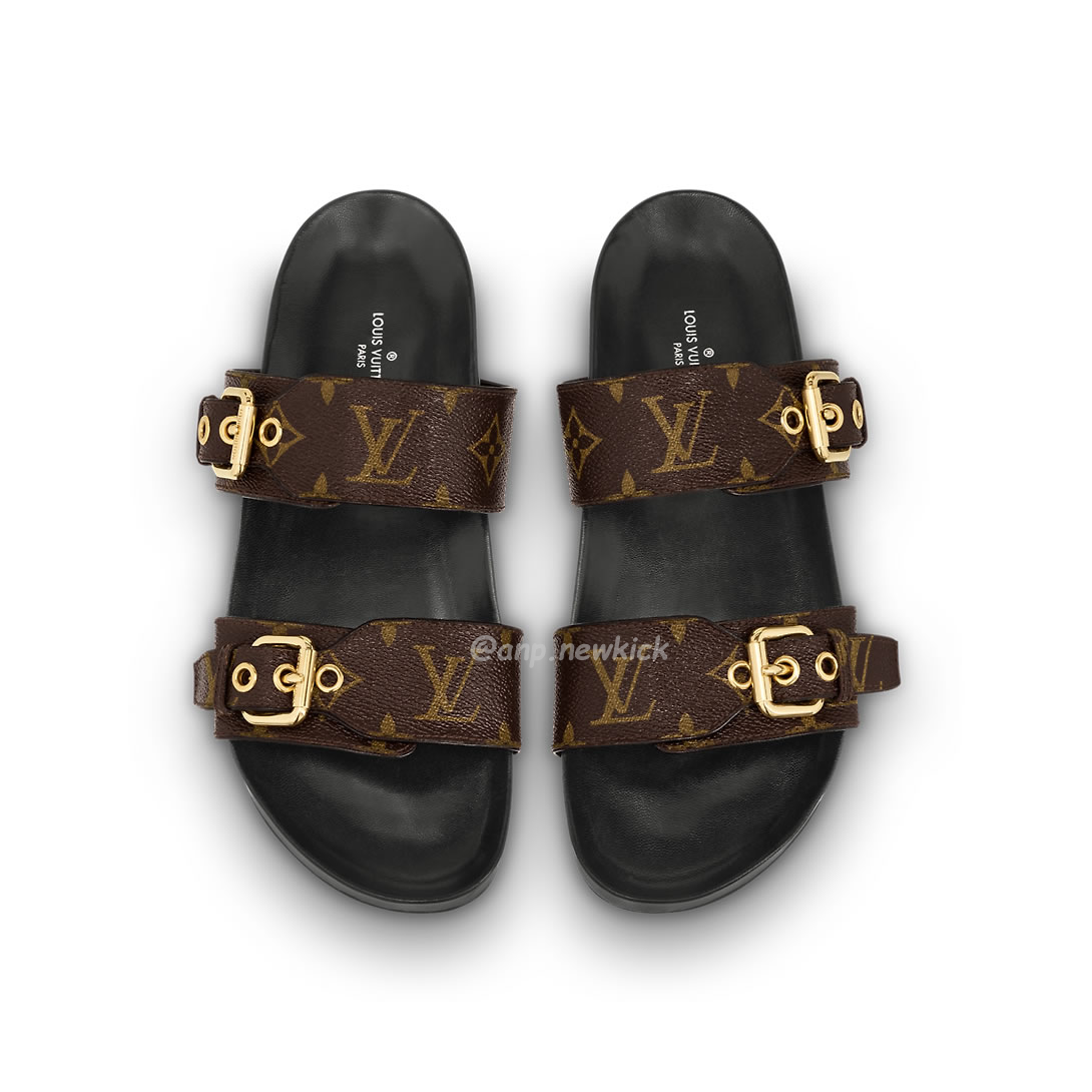 Louis Vuitton Bom Dia Flat Mule Sandals (1) - newkick.vip